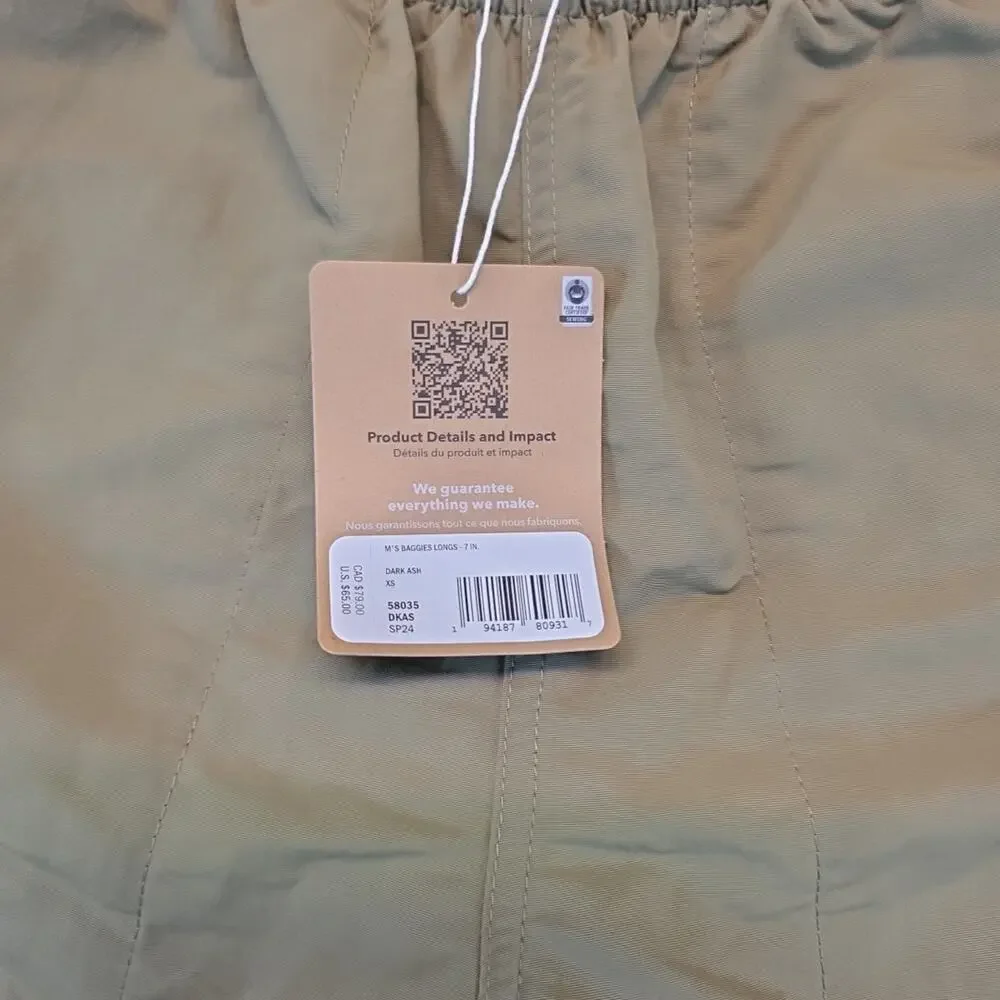 Patagonia Short Men's Baggies Longs 7 